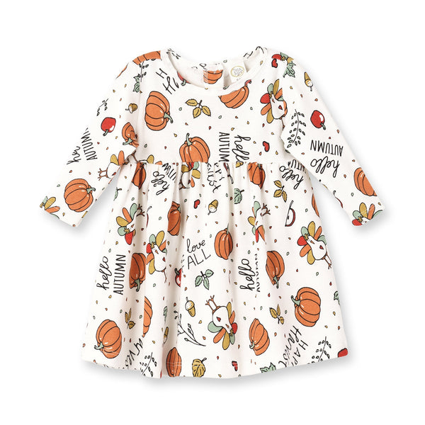 pumpkin-harvest-thanksgiving-dress Tesa Babe - Sophia's StyleBaby Girl Clothes-1